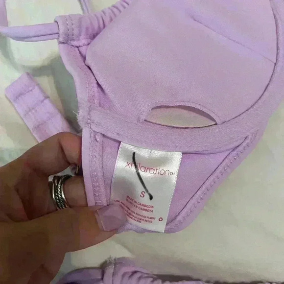 Xhilaration Lilac Bikini 2 piece set - Picture 6 of 6